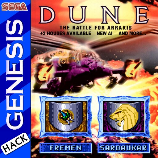 Dune The Battle selling for Arrakis for Sega Genesis