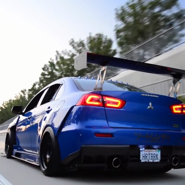 Mitsubishi Lancer Evolution X @_ice7's