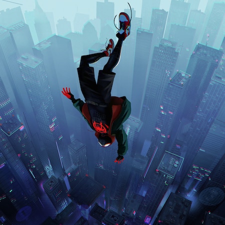 Spider-Man: Into the Spider-Verse falling | Wallpapers HDV