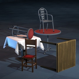 Steam Workshop Restaurant Tables And Chairs