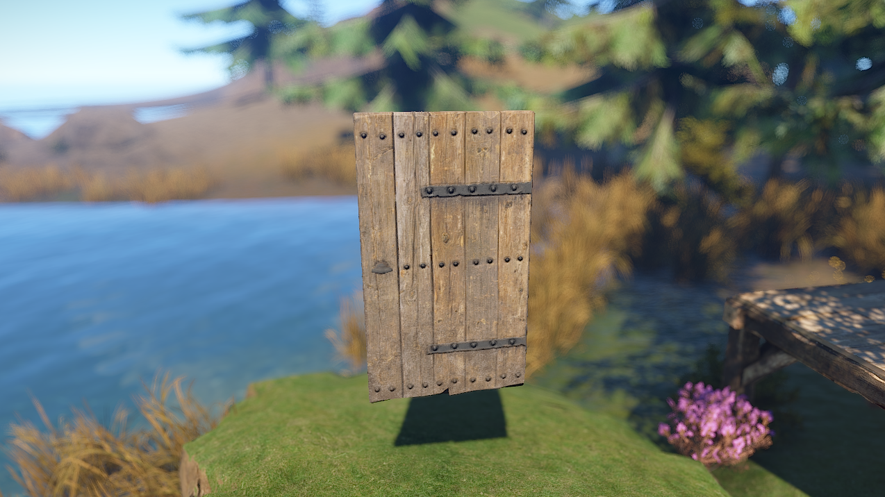 Riveted Wooden Door thumbnail 4