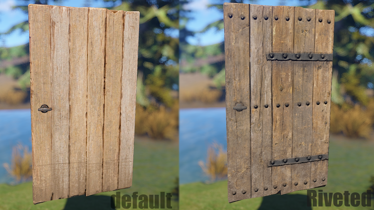Riveted Wooden Door screenshot 1
