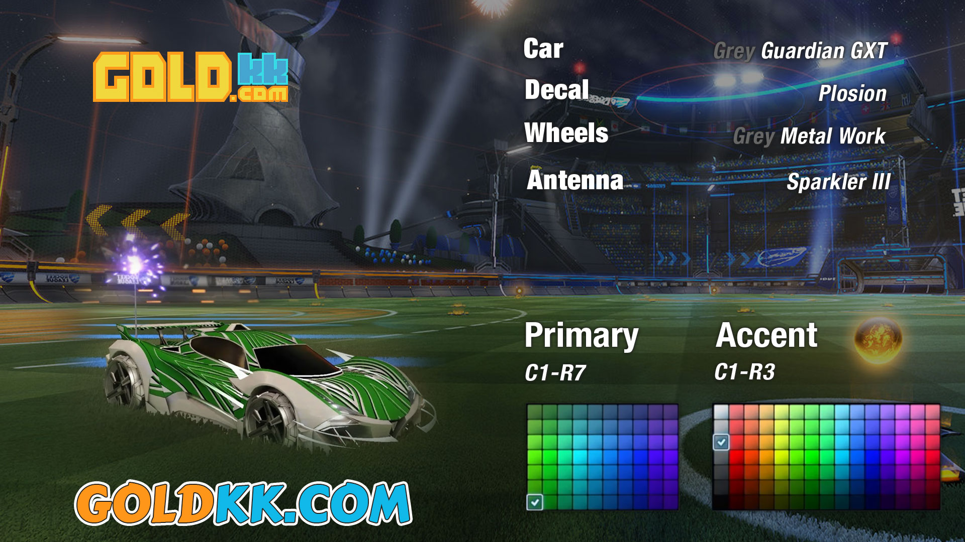 Easter Bunny Decal Rocket League
