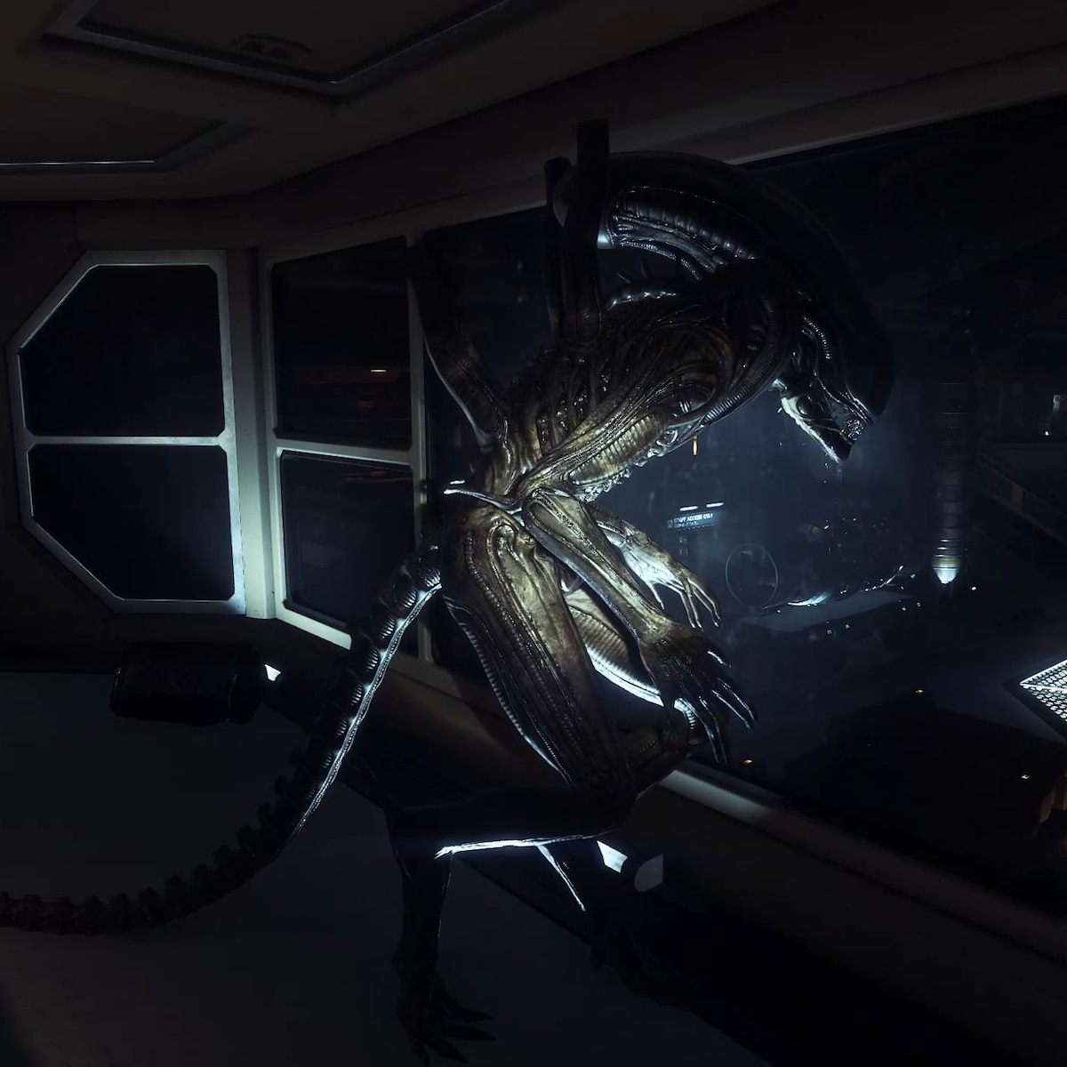 Alien Isolation Alien Observation 21:9 3440x1440 60fps