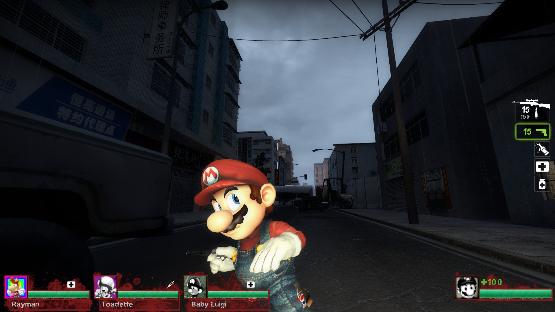 Steam Workshop Mario Survivor Ellis
