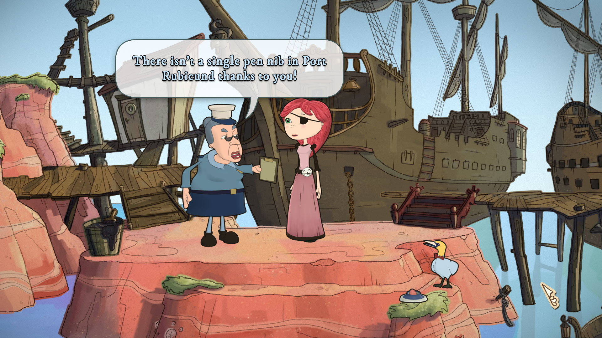 nelly cootalot the fowl fleet platform