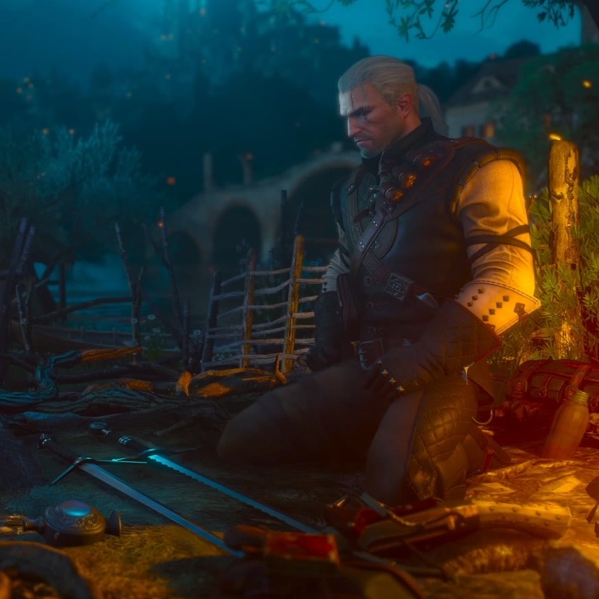 The Witcher 3: Blood and Wine Main menu (rus)