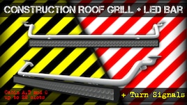 Workshop::ETS2 [Tool] Construction Roof Grill + Led Bar