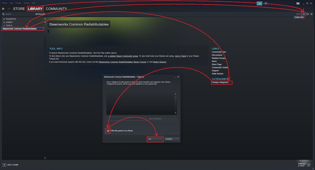 Steam Community How To Hide Steamworks Common