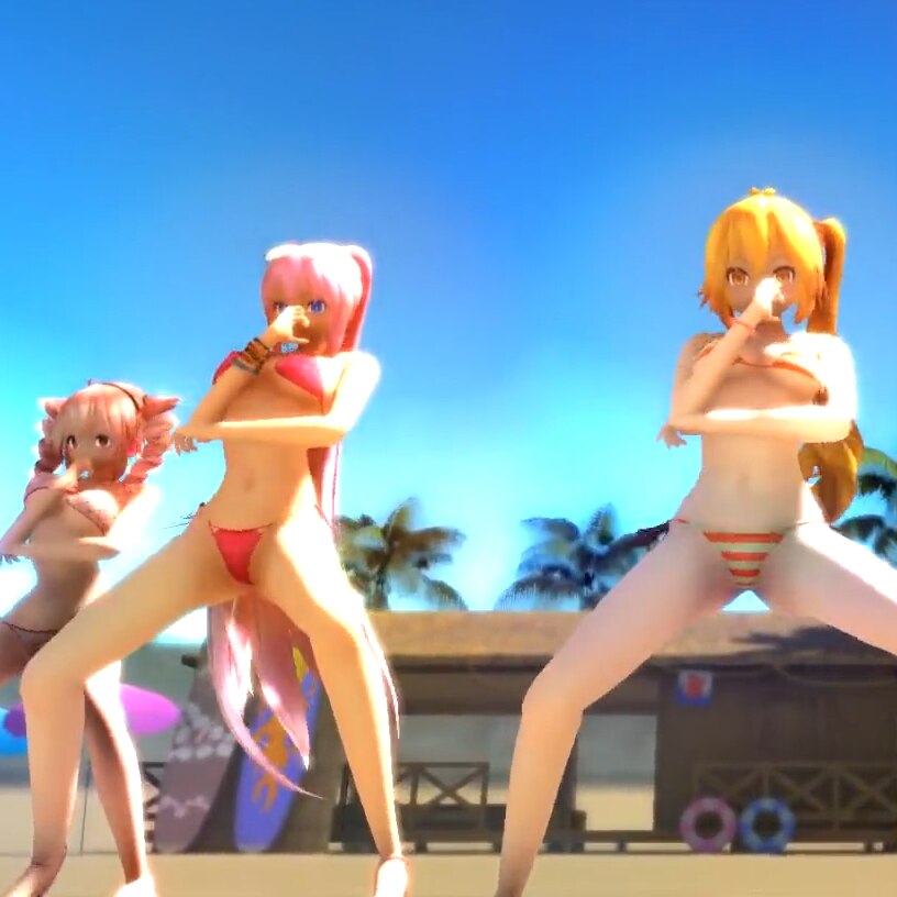 【MMD】PSY - GENTLEMAN M_V【1080p】【60fps】