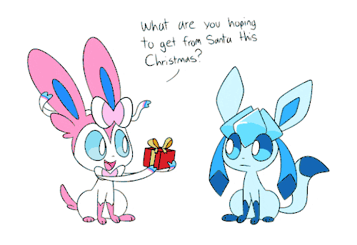 glaceon and sylveon