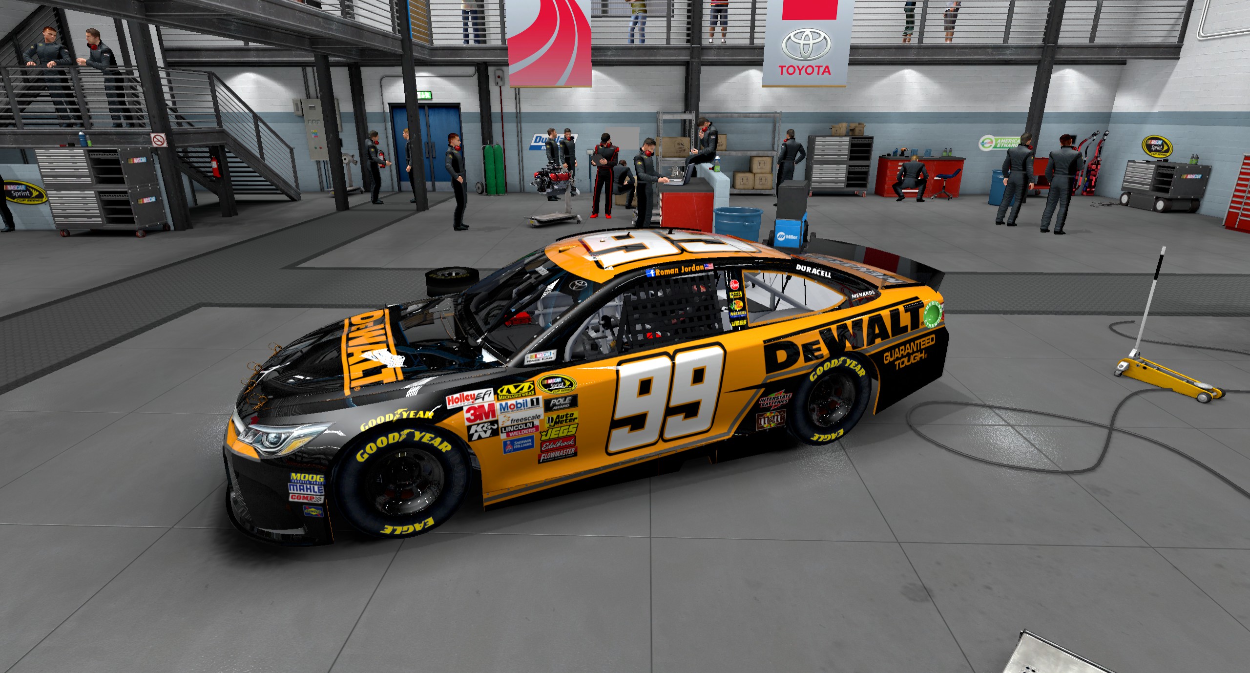 nascar 15 custom paint scheme 2000