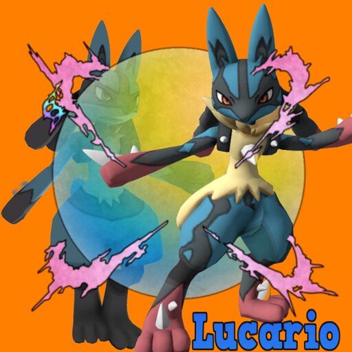 Lucario pokemon Shiny and Normal Mega and Regular -  Sweden