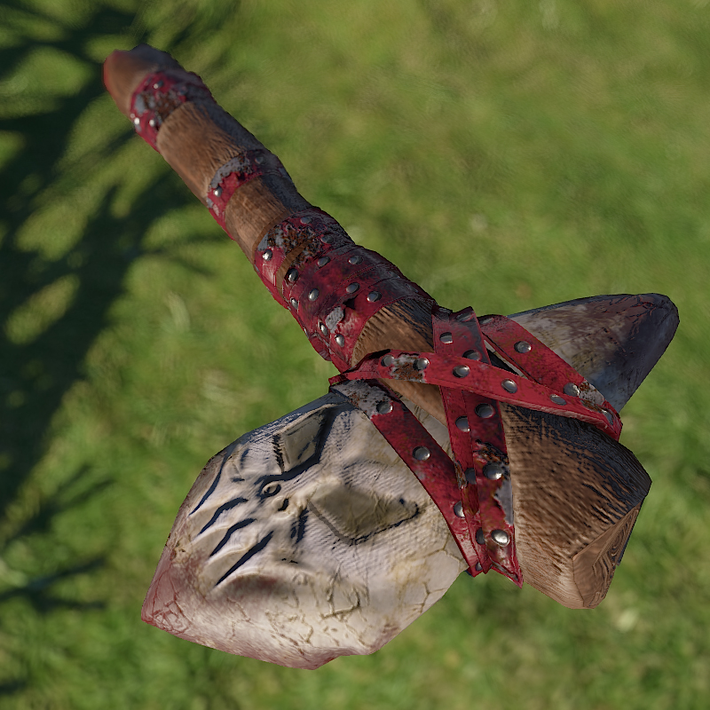 Soul Reaper Stone Hatchet thumbnail 2