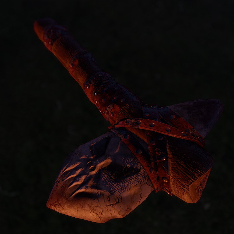 Soul Reaper Stone Hatchet thumbnail 3