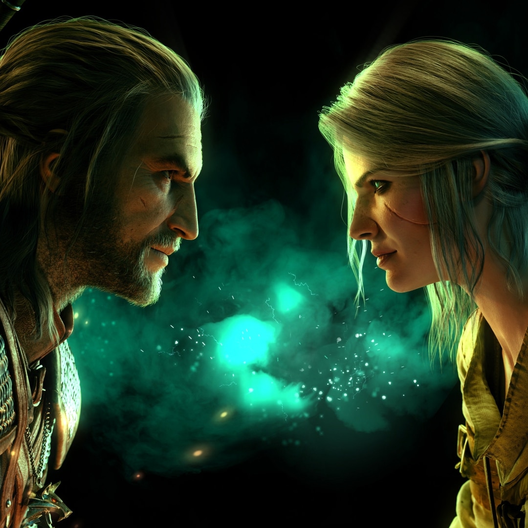 4K HD Ciri & Geralt // The Witcher 3 Wild Hunt