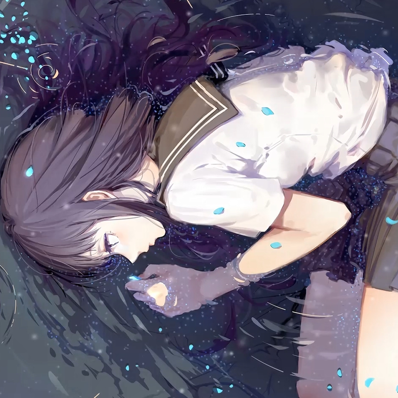 Steam 创意工坊 水中少女二次元精美动态壁纸