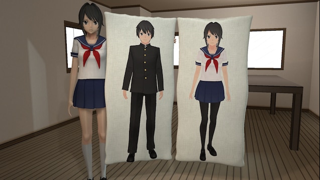 Steam Workshop Yandere Simulator Dual Body Pillow