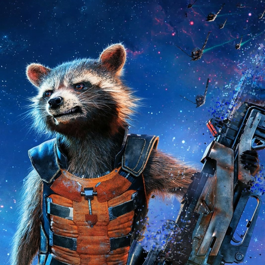 Rocket Raccoon-Guardians of the Galaxy 火箭浣熊-银河护卫队
