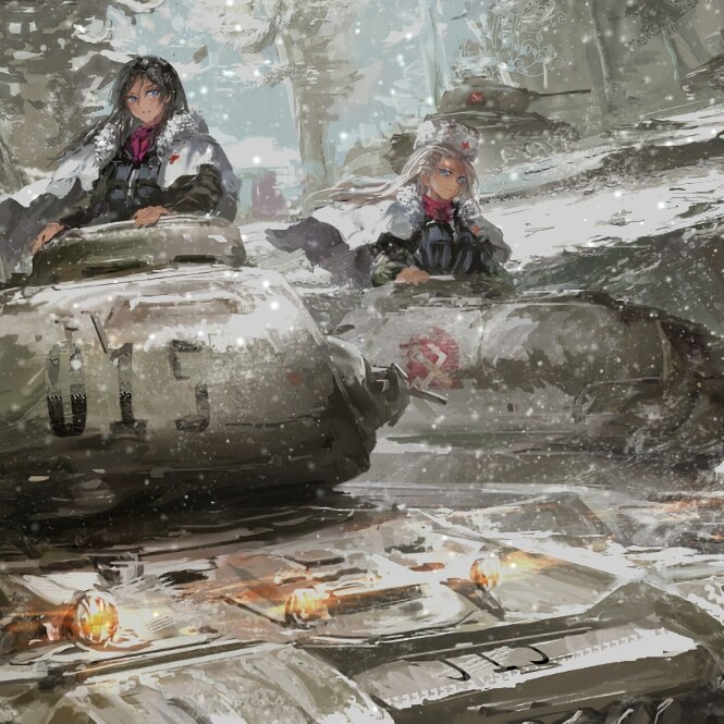 Girls Und Panzer (Snow)