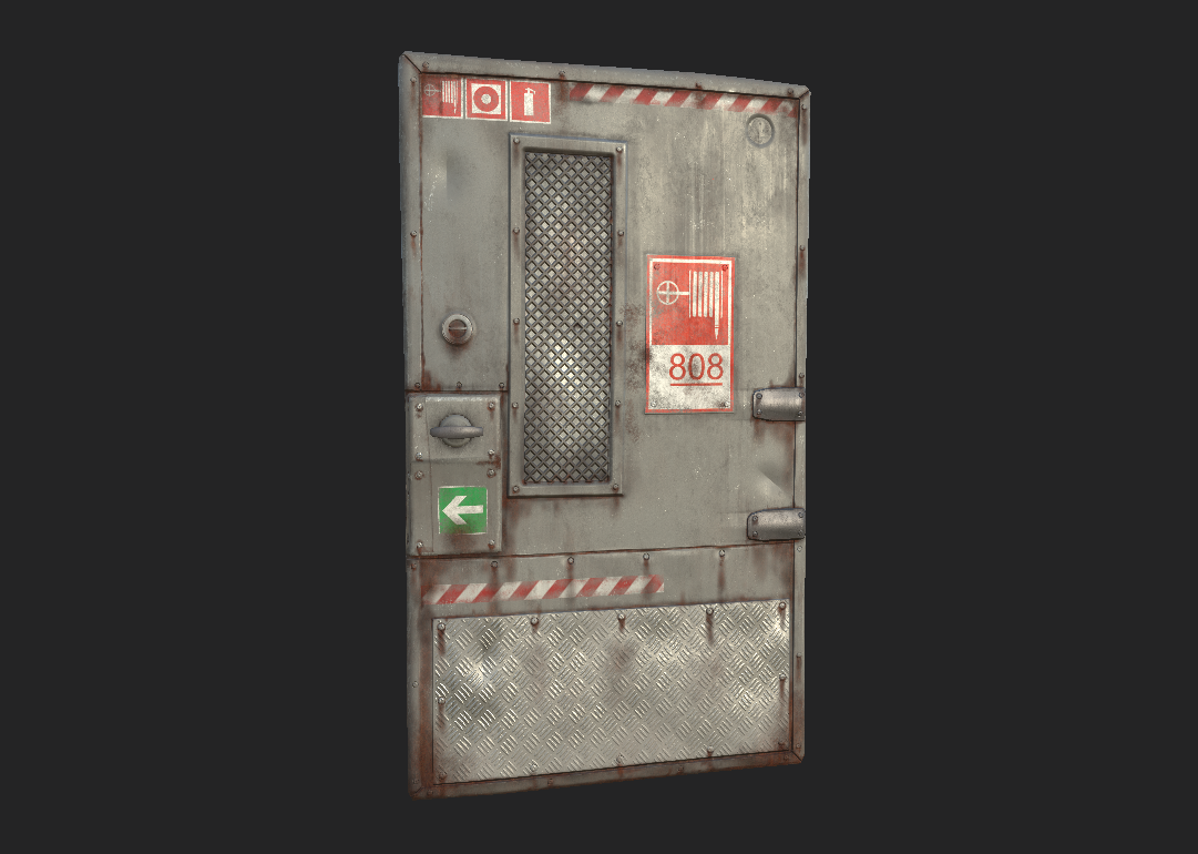 Grey Fire Door screenshot 1