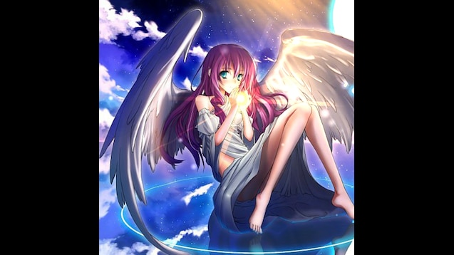 Steam Workshop Angels Water Clouds Stars Blue Eyes Fantasy Art