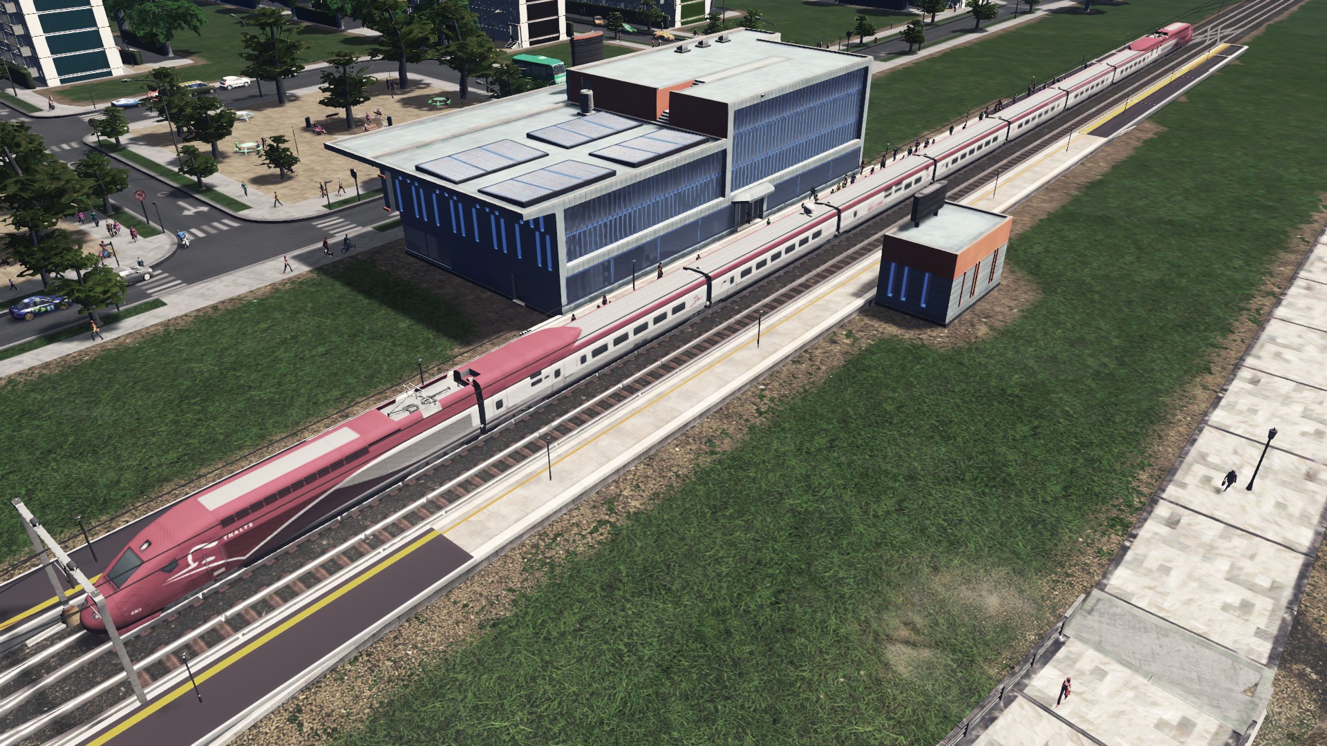 Koinothta Steam Odhgos How To Make Long Train Station 駅の延ばし方