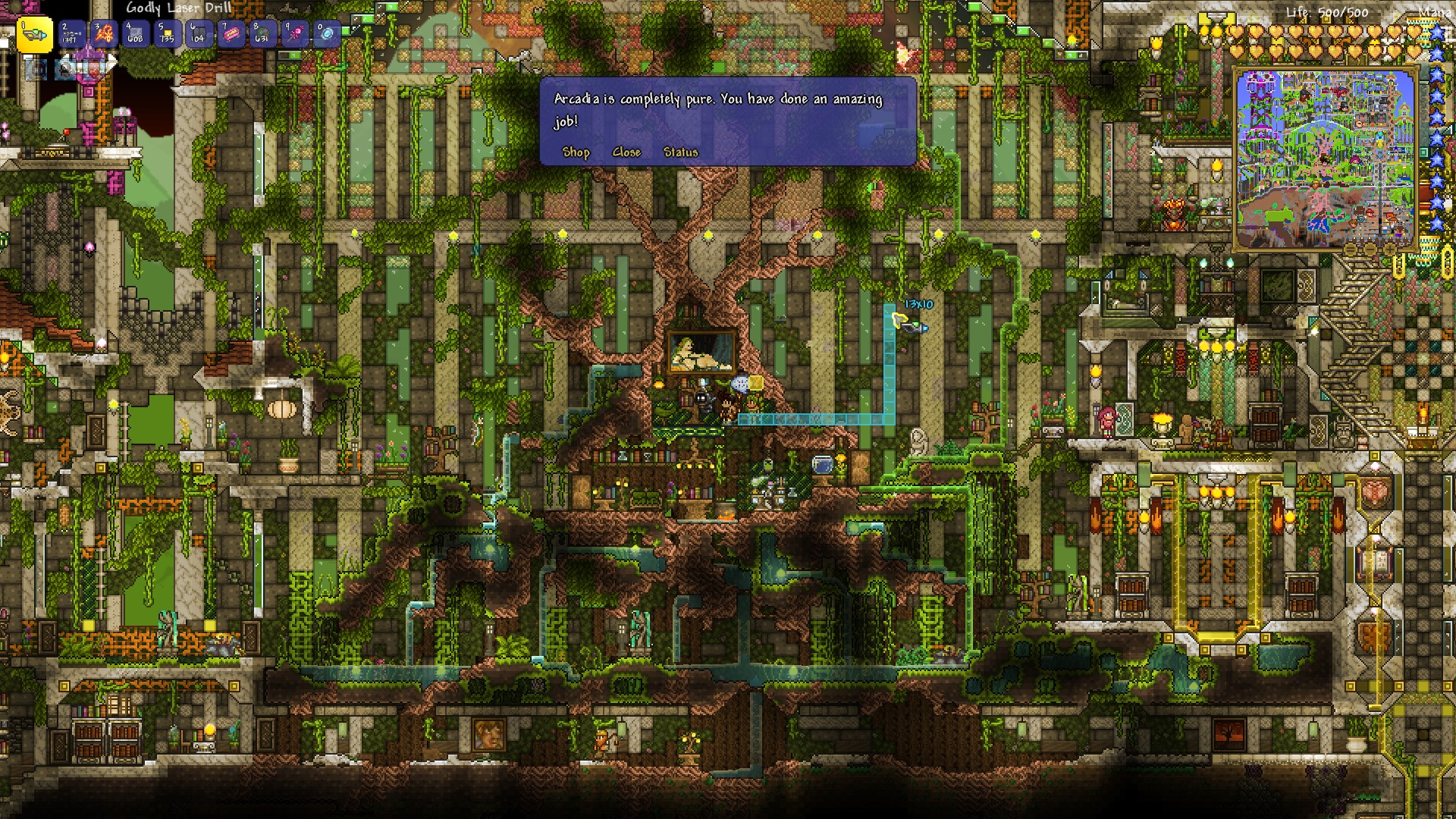 terraria modded map viewer