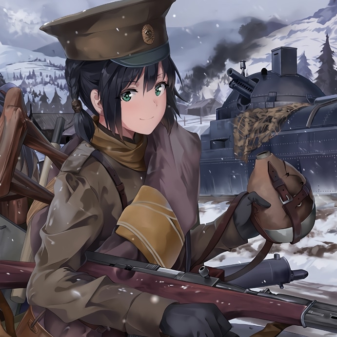 WWI Russian Anime Girls [Battlefield I Soundtrack: Russian Dirge]