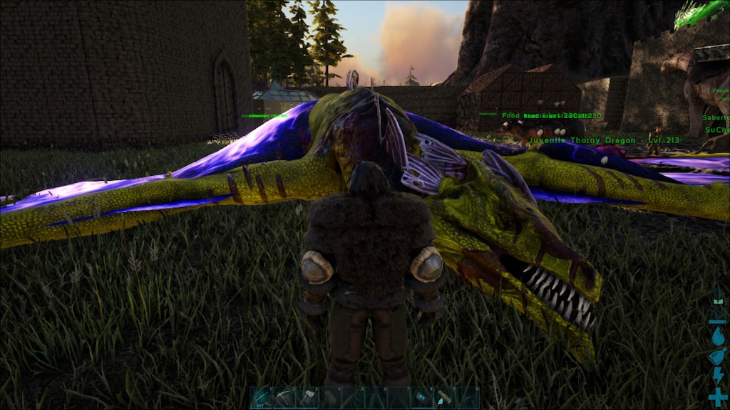 Steam Community Screenshot Rip My Boy Arc Thunder Bumped By A Car And Died When Others Didn T Die To It He Was A Good Wyvern