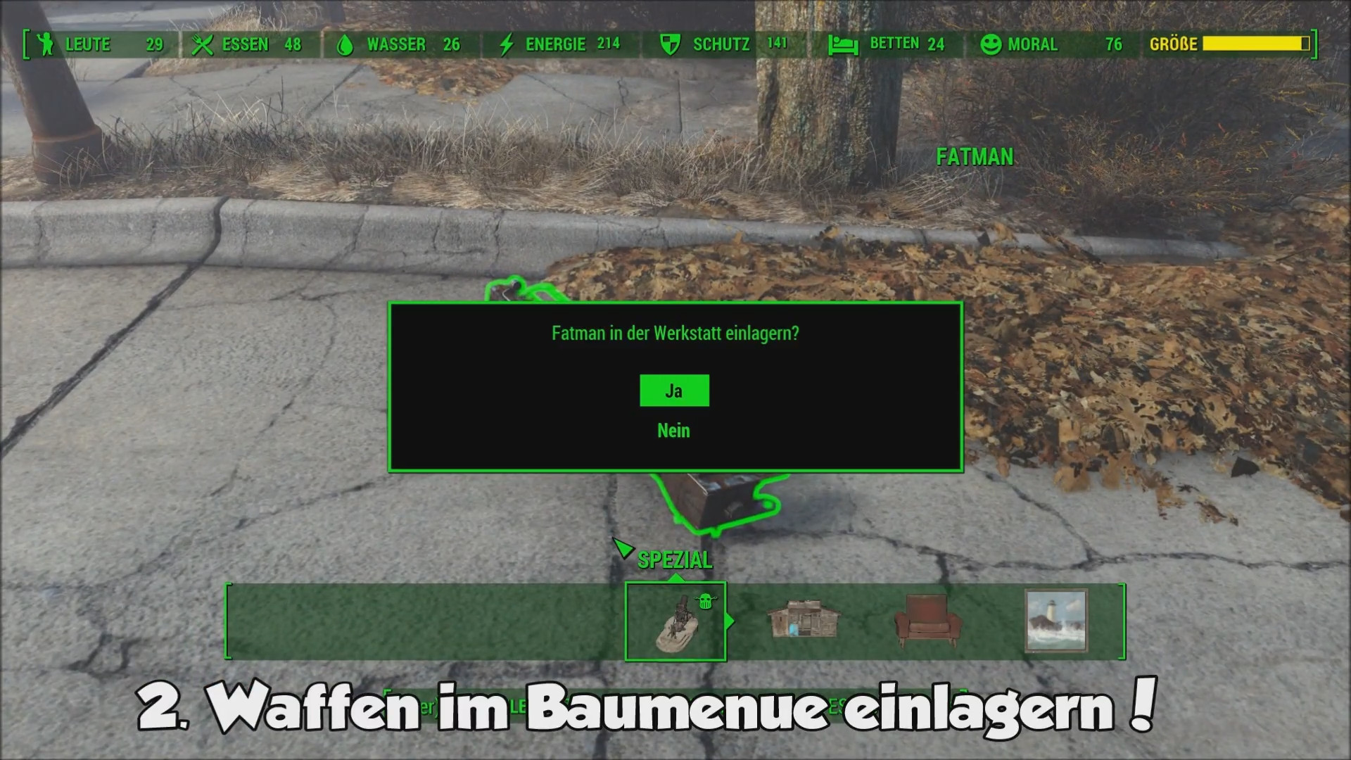 Fallout 4 Baulimit Eingeben: Fallout 4 Kronkorken Vergrößern – ORLO