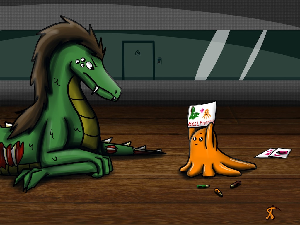 SCP-682 and SCP-999 page 3 by  on  @DeviantArt