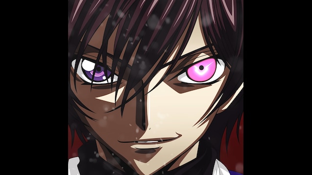 Steam Workshop Code Geass Lelouch In Hd 4k With Eye And Particles Animations