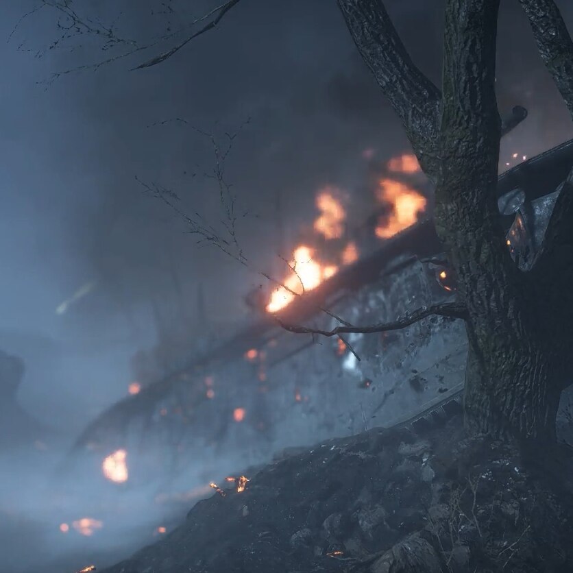 Battlefield 1 - Nivelle Nights Ambient I [1080p]