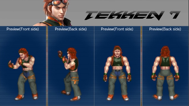 TekkenMods - Tekken 4 Hwoarang P1 and P2