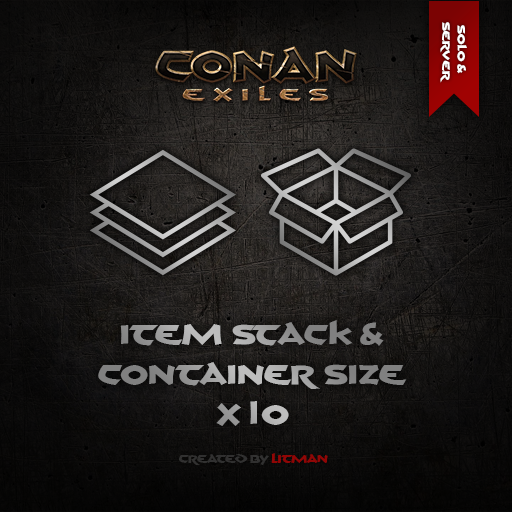 LitMan Item Stack & Container Size