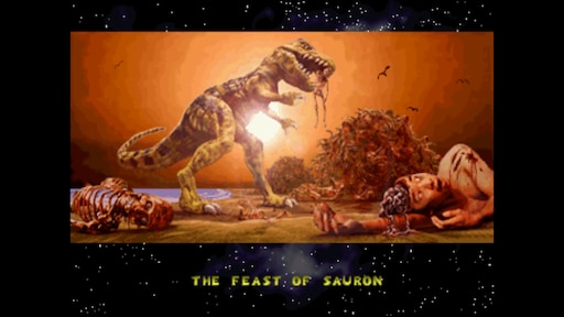 Steam Community :: Screenshot :: The Feast of Sauron... Gruesome!