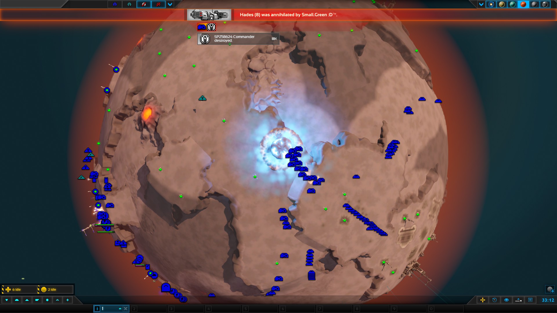 planetary annihilation titan constantly crashing
