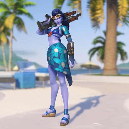 Steam Workshop Overwatch Widowmaker C te d Azur Bikini Skin