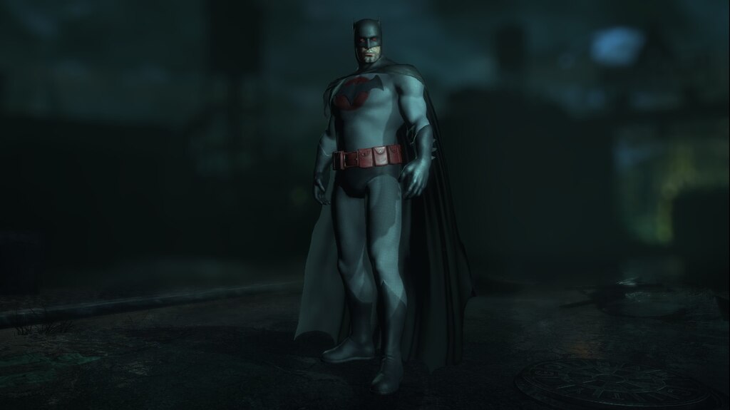 Steam Community :: Screenshot :: New Flashpoint (Thomas Wayne) Skin Mod |  Now with added facial hair and bump maps on the grey parts of the costume |  Made by me! :D