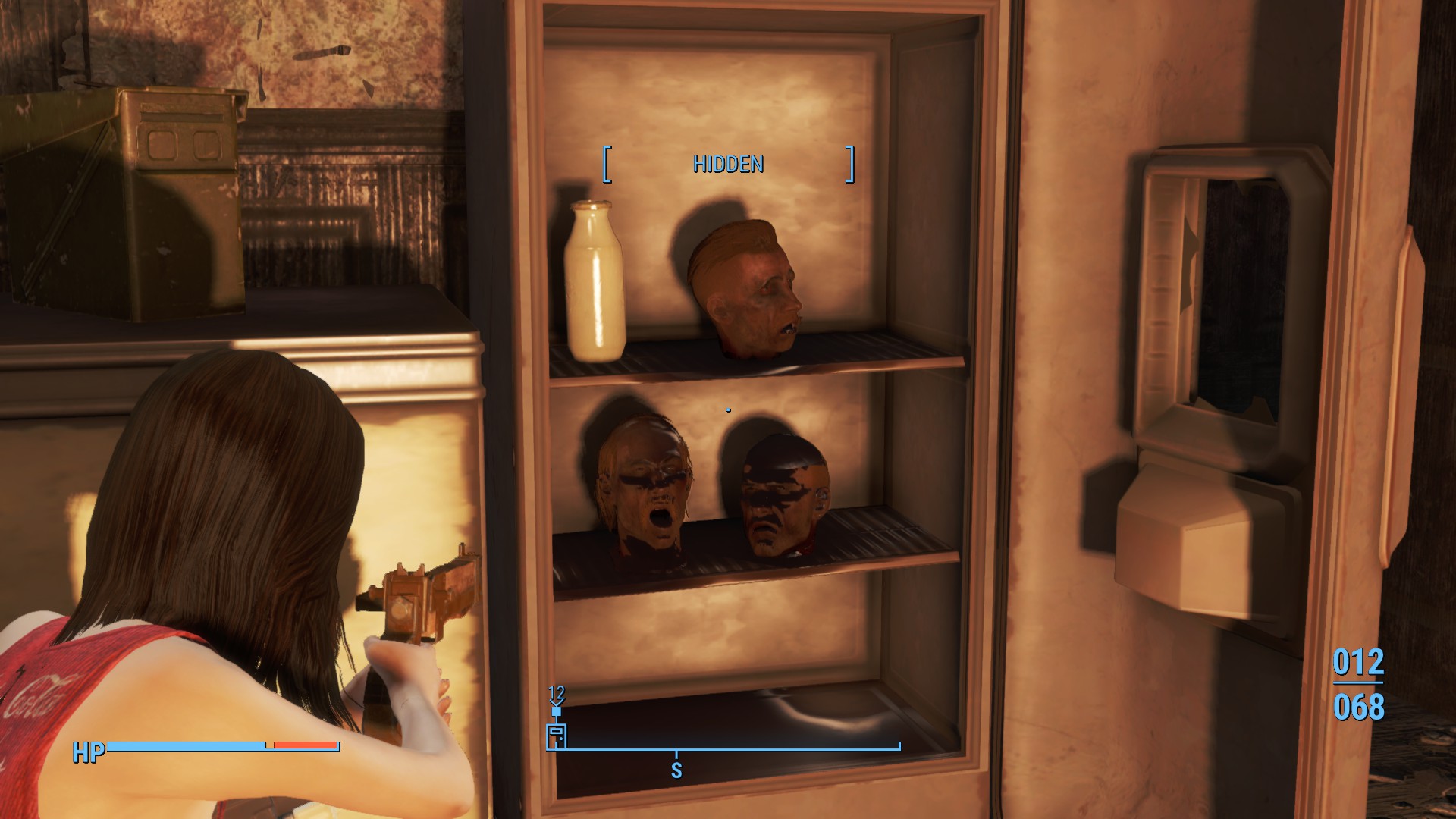 Steam Community Screenshot 冷蔵庫に生首