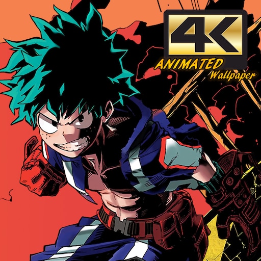 Steam Workshop::僕のヒーローアカデミア (My Hero Academia) 4K and 1920x1080 60FPS Animated  Wallpaper