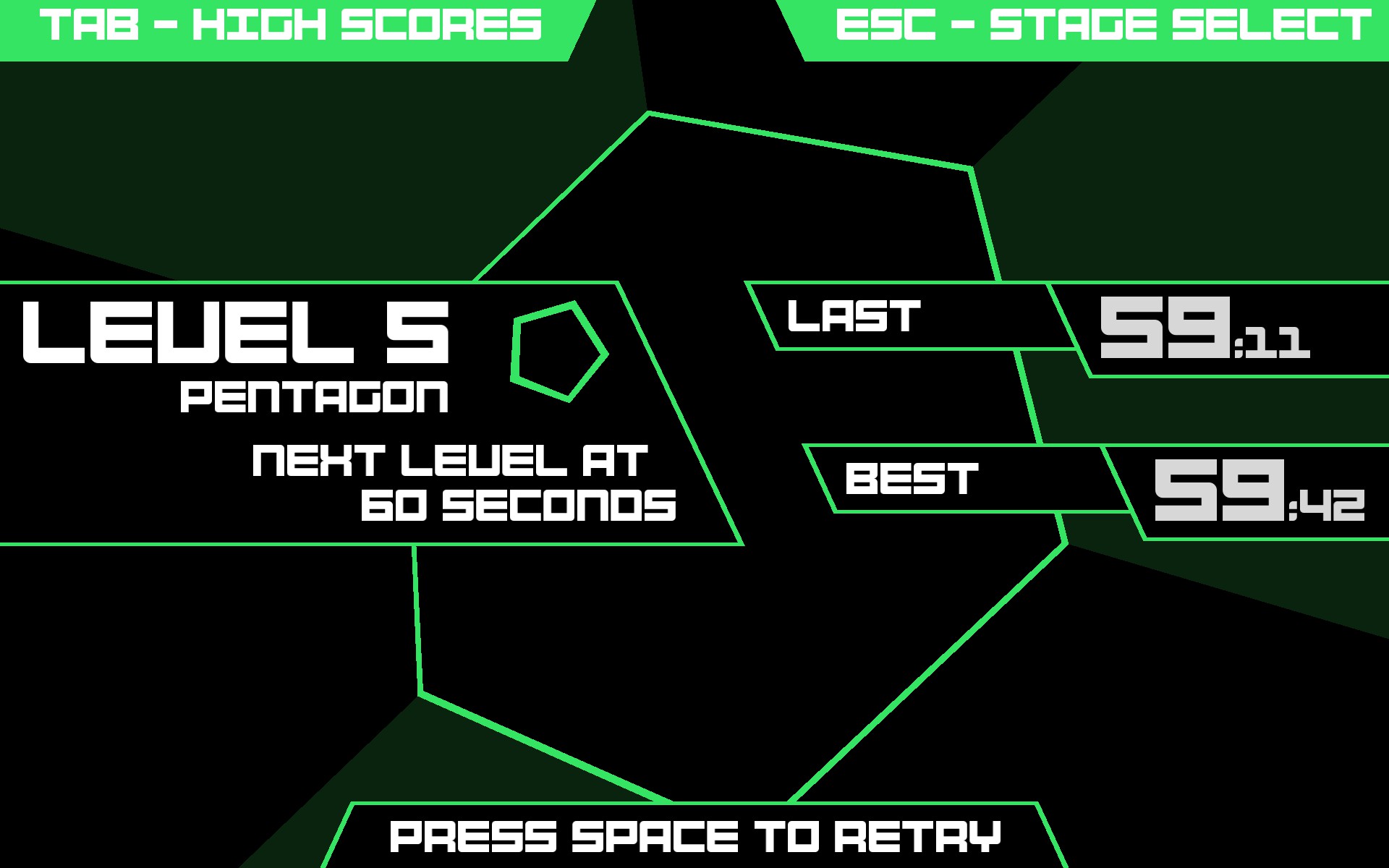 super hexagon final level