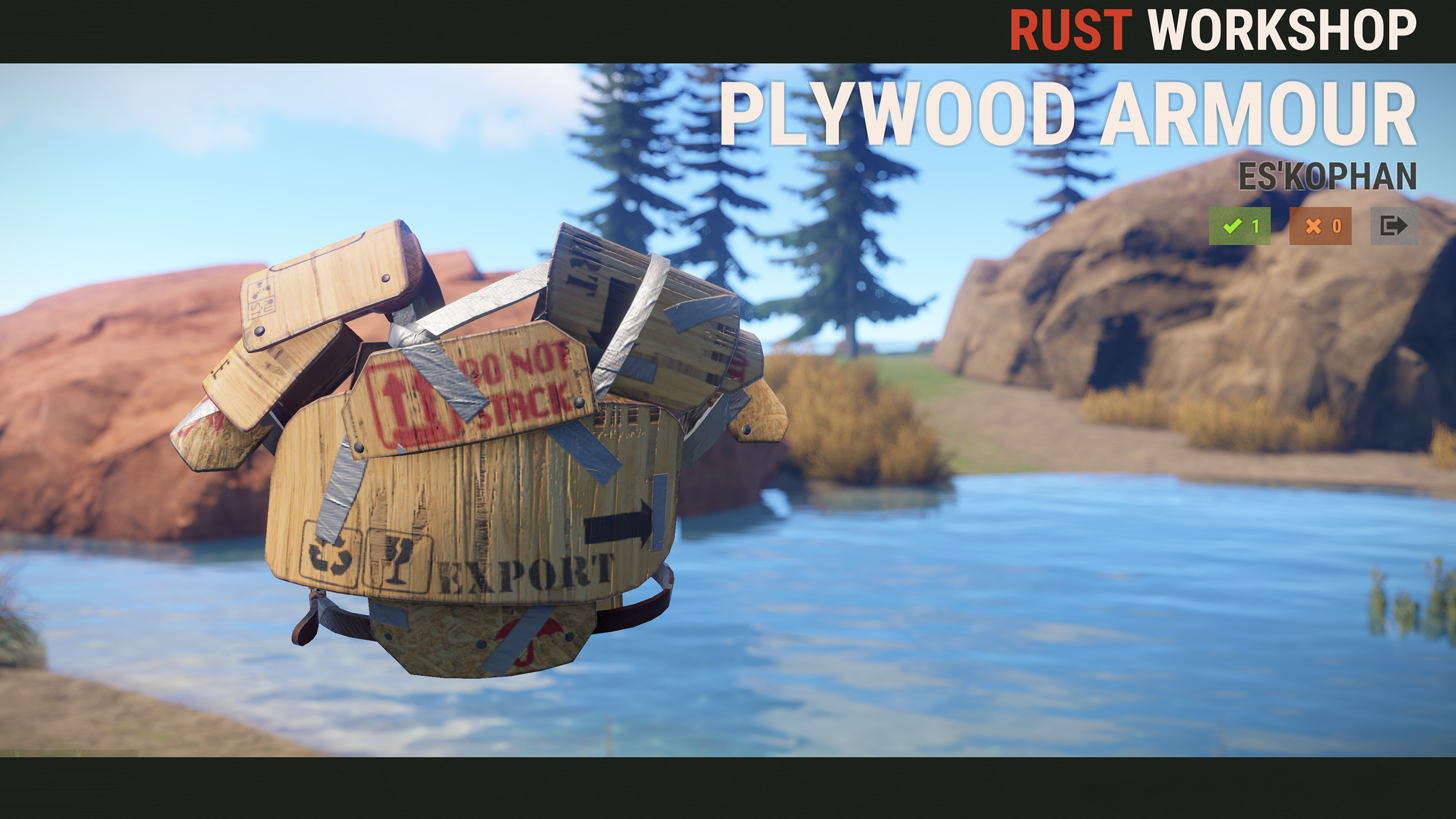 Plywood Vest thumbnail 3