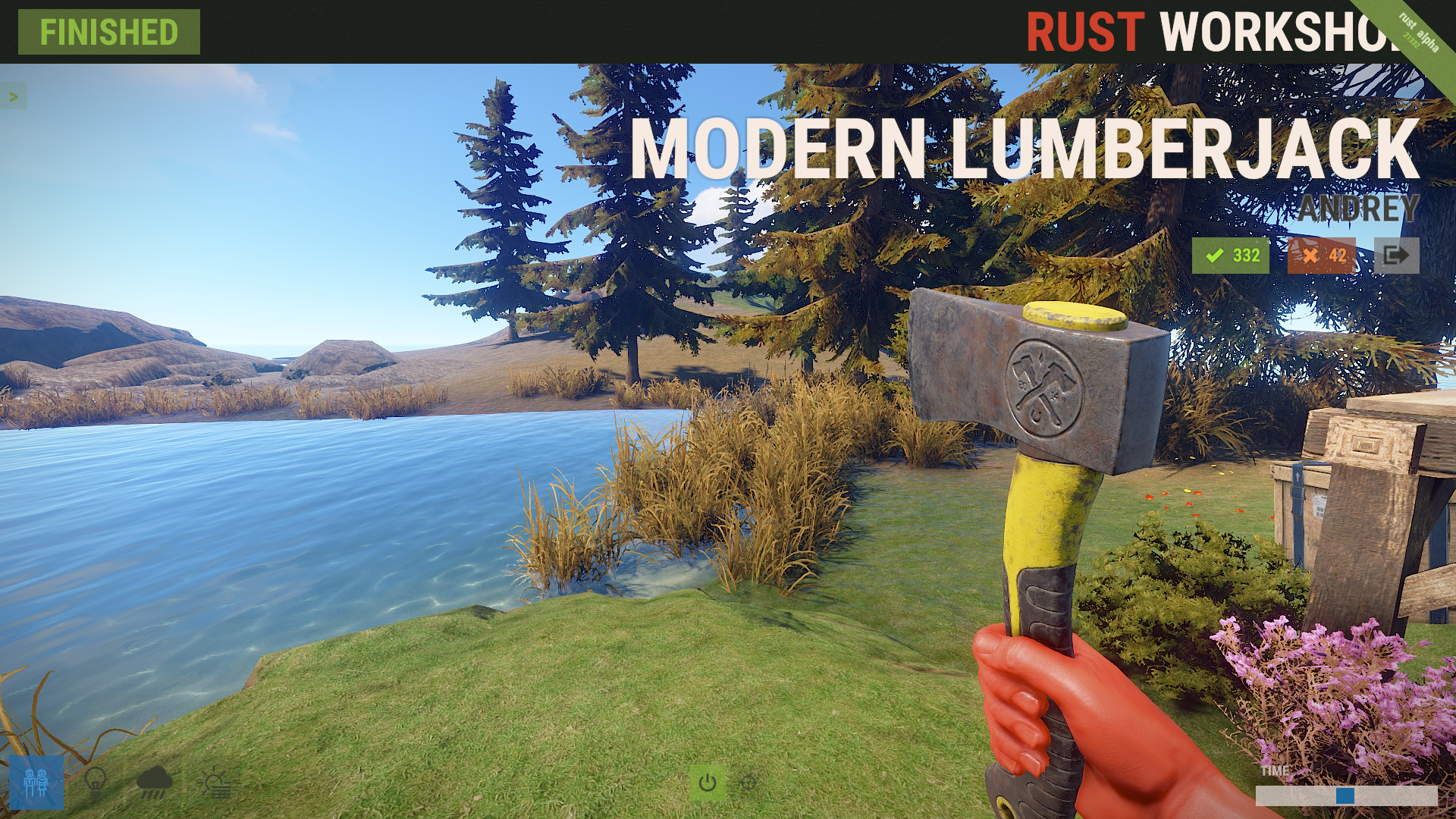 Modern Lumberjack Hatchet thumbnail 2