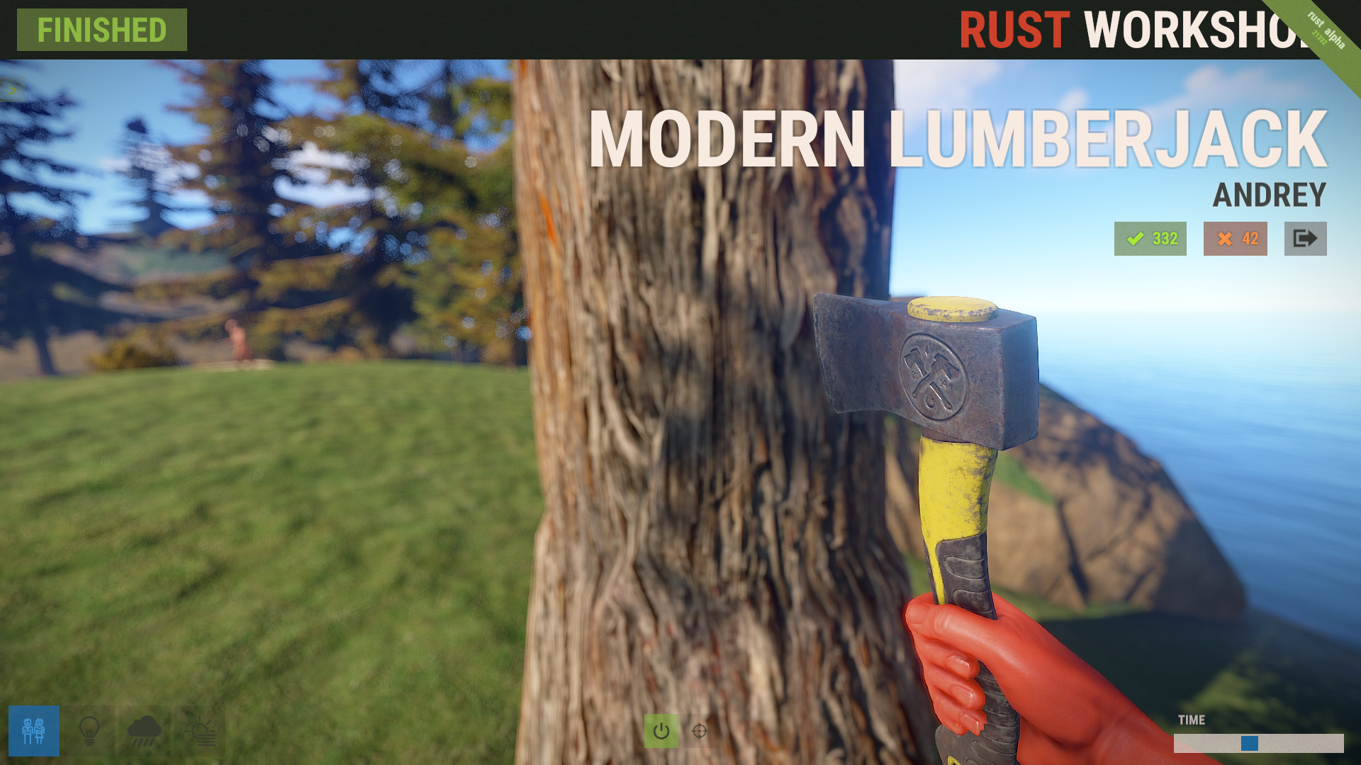 Modern Lumberjack Hatchet thumbnail 3