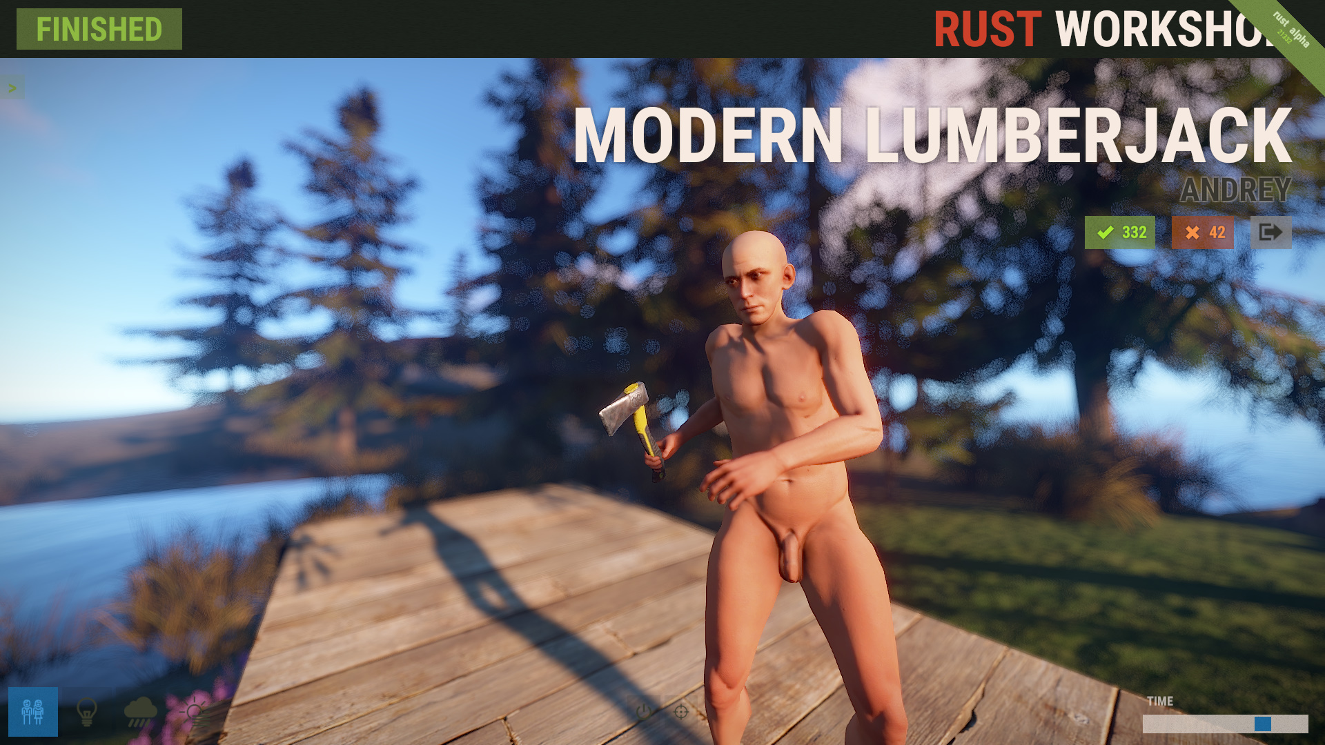 Modern Lumberjack Hatchet thumbnail 4