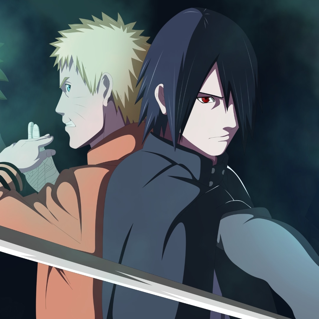 Naruto and Sasuke