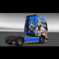 Steam Workshop Ets2 Anime Skins For Trucks