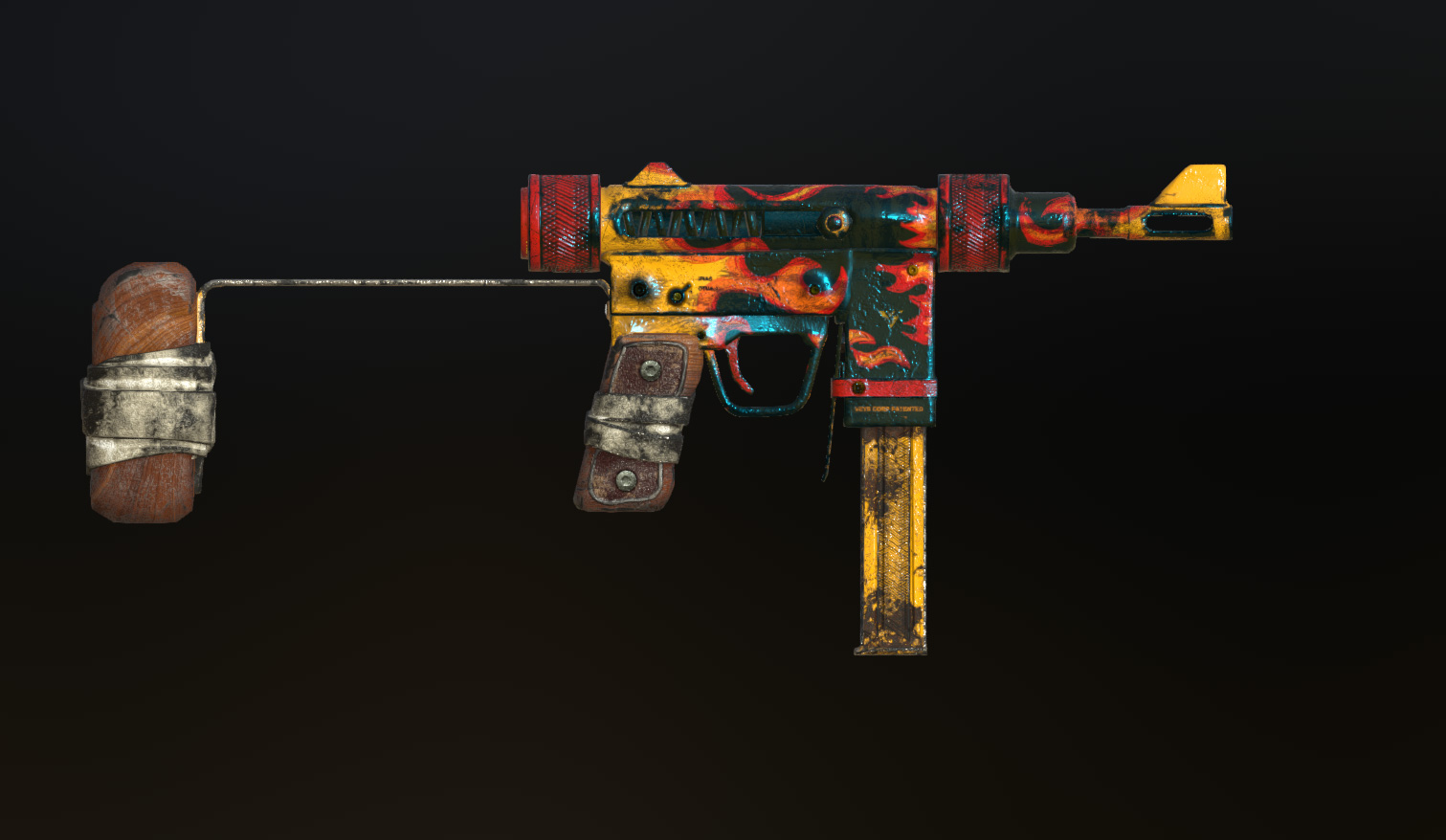 Dark Flames SMG thumbnail 2